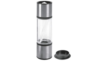 Moulineta de sare si condimente Metaltex 252808010 cu 2 mori ceramice ajustabile - Img 2