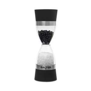 Moulineta de Sare si Piper Salter, Design Sanduira, Capacitate 60g Sare, 26g Piper