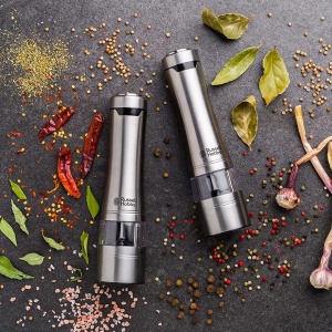 Moulinete electrice Russell Hobbs 23460-56, inox, set 2 buc, cu iluminare LED - Img 2