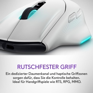 Mouse de gaming Alienware AW620M, 26000 DPI, design ergonomic, autonomie 140 ore - Img 3
