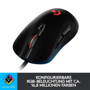 Mouse de gaming Logitech G403 HERO, senzor 25K DPI, LIGHTSYNC RGB, negru - Img 3