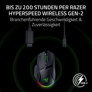 Mouse de gaming Razer Basilisk V4 Pro, wireless, 14 butoane, negru - Img 4