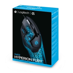 Mouse gaming Logitech G402 Hyperion Fury 4000 DPI 8 butoane programabile Negru - Img 7