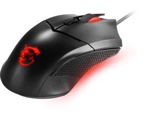 Mouse gaming MSI Clutch GM08, senzor optic PAW-3519, 4200 DPI, negru, iluminare RGB - Img 4