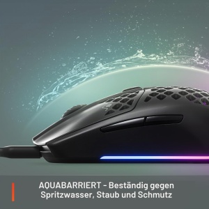 Mouse gaming SteelSeries Aerox 3, design ultraleger, RGB, senzor optic 8500 DPI - Img 5