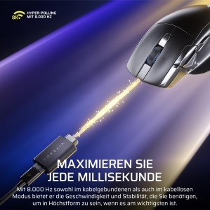 Mouse Gaming Wireless Corsair NIGHTSWORD v2, 33K DPI, Negru - Img 7