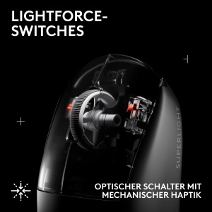 Mouse gaming wireless Logitech G PRO X Superlight 2 Alb 44000 DPI 60 g - Img 5