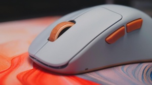 Mouse gaming wireless ultralight CHERRY XTRFY M64 albastru ergonomic 53g - Img 3