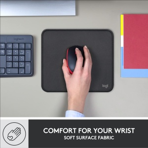 Mouse Pad Logitech Studio Series, Anti-Rutsch, Design Modern, Culoare Gri - Img 6