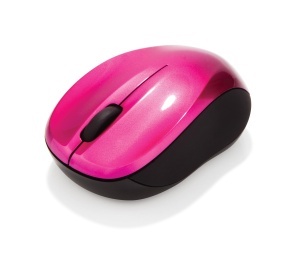 Mouse wireless Verbatim GO NANO ergonomic 1600 dpi roz - Img 2
