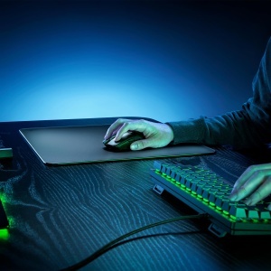 Mousepad gaming din sticla Razer Atlas, 450x400x5mm, ultra-neted, negru - Img 9