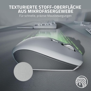 Mousepad XXL Razer Pro Glide - Gri, 940 x 410 x 3 mm, Guma Antiderapanta - Img 3