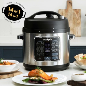 Multicooker Crockpot Turbo Express CSC062X, 5.6L, 14 functii, antiaderent - Img 2