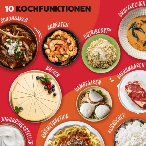 Multicooker Instant Pot Pro 10-in-1, 5.7L, Alb, Economie de energie - Img 3