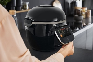 Multicooker Krups CZ912815 Cook4Me Touch, Plastic, 6 litri, Negru - Img 6