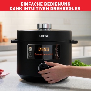 Multicooker Tefal Turbo Cuisine CY7548, 4.8L, 10 programe, functie incalzire, negru - Img 6