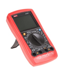 Multimetru digital UNI-T MIE0090/UT107, masurarea curentului continuu, tensiune DC/AC, temperatura, rezistenta, continuitate, test dioda, avertizare baterie, functie de retinere a datelor - Img 2