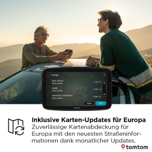 Navigatie Auto TomTom GO Classic 2nd, 6 inch, Actualizari WiFi, Asistent de Banda - Img 4