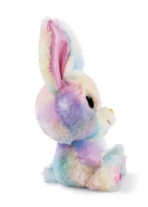 NICI Glubschis: The Original - Rainbow Candy 15 cm - Iepuras de plus cu ochi mari - Jucarie de plus pufoasa cu ochi sclipici - Jucarie de plus pentru iubitorii de jucarii de plus - 45561 - Img 4