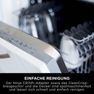 Ninja CRISPi 426SH101EUUK Recipient din sticla 14L cu capac etans rezistent la caldura - Img 5