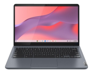 Notebook Lenovo IdeaPad Slim 3 Chromebook Plus 14 inchi FHD (1920x1080), Intel Core i3-N305, 8 GB RAM, 256 GB SSD, WiFi 6, ChromeOS (compatibil cu Google App, Microsoft 365, Adobe)