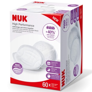 NUK Tampoane de unica folosinta de inalta performanta cu lana absorbanta instantanee | Branturi pentru alaptare | Ambalaje individuale | +40% mai multa putere de aspiratie | 60 bucati - Img 6