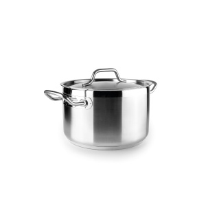 Oala cu capac IBILI 607722, inox 1810, 22 cm, inductie