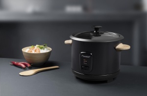 Oala de fiert orez Bestron ARC180BW, 1.8L, 700W, neagra - Img 2