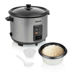 Oala de gatit orez Tristar RK-6148, 1.8 L, 700 W, inox