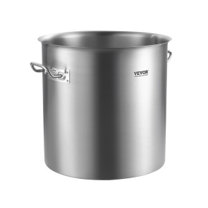 Oala din inox VEVOR SP53QT404003D, capacitate 50.1 L, baza termica, argintie - Img 9
