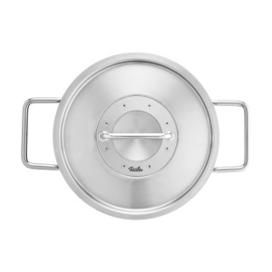 Oala inox Fissler Pure Collection 20 cm 36L capac metalic compatibila inductie - Img 4