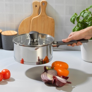 Oala inox Russell Hobbs 16 cm, 1.5 L, capac din sticla, compatibila inductie - Img 10