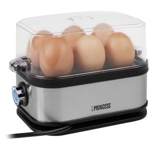Oala pentru fiert oua Princess 262046 - 6 oua - 400 W - inox