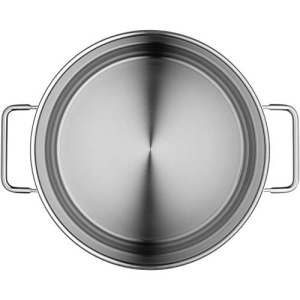 Oala pentru paste WMF 24 cm 7L cu sita integrata si capac din sticla otel inoxidabil Cromargan - Img 10