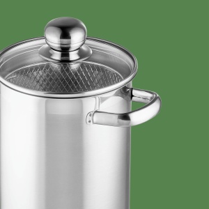 Oala pentru sparanghel ROHE Germany Fierenza 16 cm, inox, inductie - Img 3