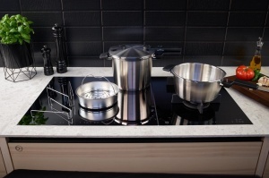 Oala sub presiune Fissler Vitaquick Premium, 6L si 3.5L, din inox reciclat, inductie - Img 5