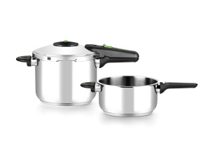 Oala sub presiune Monix Presto 46 L, inox 1810, cu sistem de siguranta - Img 5