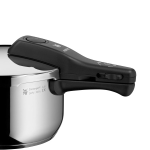 Oala sub presiune WMF Perfect 4.5l, Cromargan inox, 2 trepte de gatire - Img 7