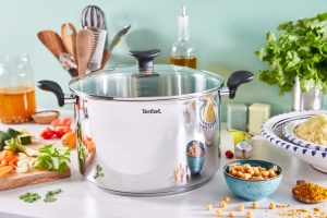 Oala Tefal Primary 28 cm cu capac otel inoxidabil baza inductie - Img 4