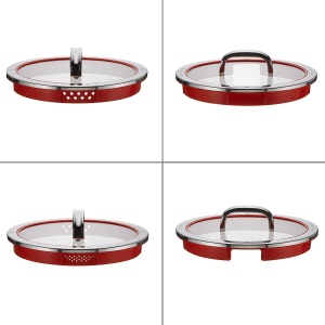 Oala WMF Function 4 16 cm 14L Cromargan Capac Sticla Functii de Turnare - Img 3