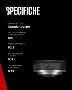 Obiectiv Canon RF 28mm F2.8 STM, Weitwinkel, Compact, Ideal pentru Fotografie - Img 9