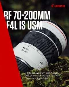 Obiectiv Canon RF 70-200mm F4L IS USM, compact, usor, stabilizare imagine - Img 3