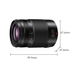Obiectiv Telezoom Panasonic Lumix H-ES35100E 35-100mm F2.8 Negru - Img 2