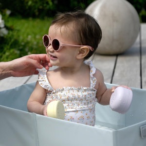 Ochelari de soare Beaba pentru bebelusi 9-24 luni, 100 UV, culoare Blush - Img 2