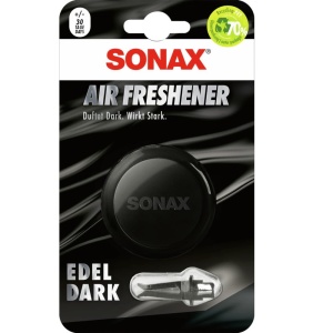 Odorizant auto SONAX Edeldark, parfum elegant, montare usoara