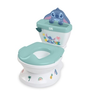 Olita copii Disney Baby Stitch 2-in-1 cu sunete de spalare abtibilduri si sezut detasabil