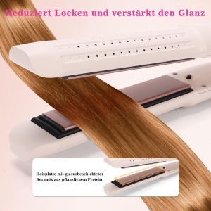 Ondulator si indreptator de par AraSyleon 2-in-1, 42W, cu placi ceramice - Img 7