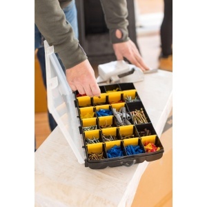 Organizer pentru unelte STANLEY STST81681-1, 22 compartimente, din polypropylen - Img 7