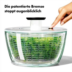OXO Good Grips Salatschleuder Capacitate 59L Borosilicat Compacta - Img 5