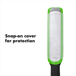OXO Good Grips Zest Ripper din otel inoxidabil gravat, verde - pentru lamai si multe altele - Img 4